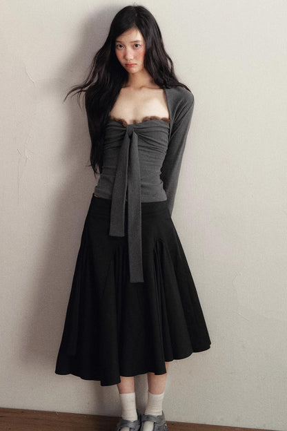 Edge Large Irregular Skirt