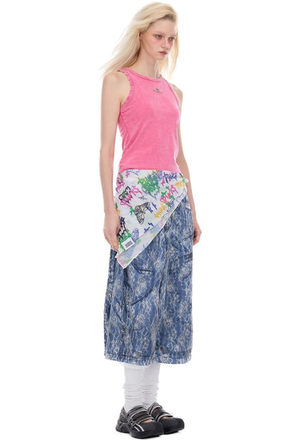 Electric Moon Denim Shorts