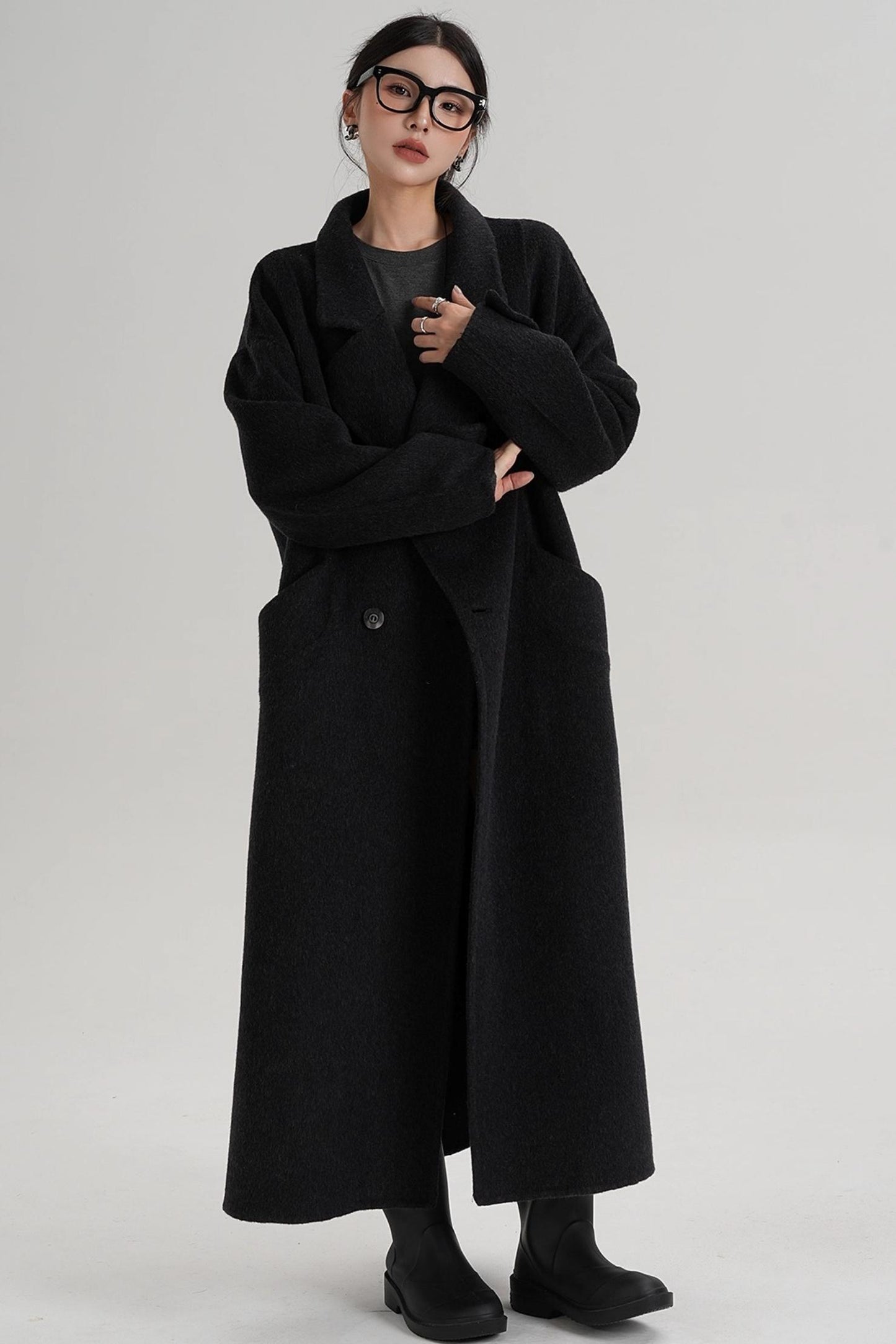 Temperament Wool Blazer Coat