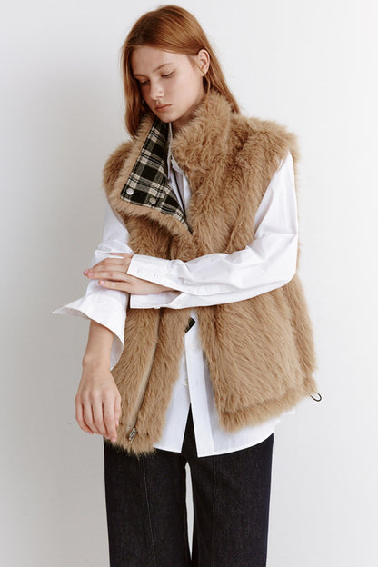 Warm Wool Fleece Vest