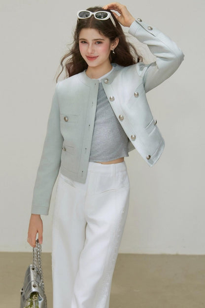 Autumn Suede Short Jacket