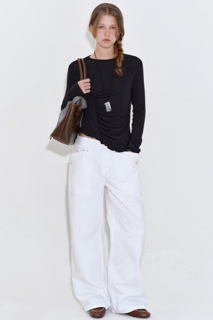 Lazy Style Large Pocket Pants