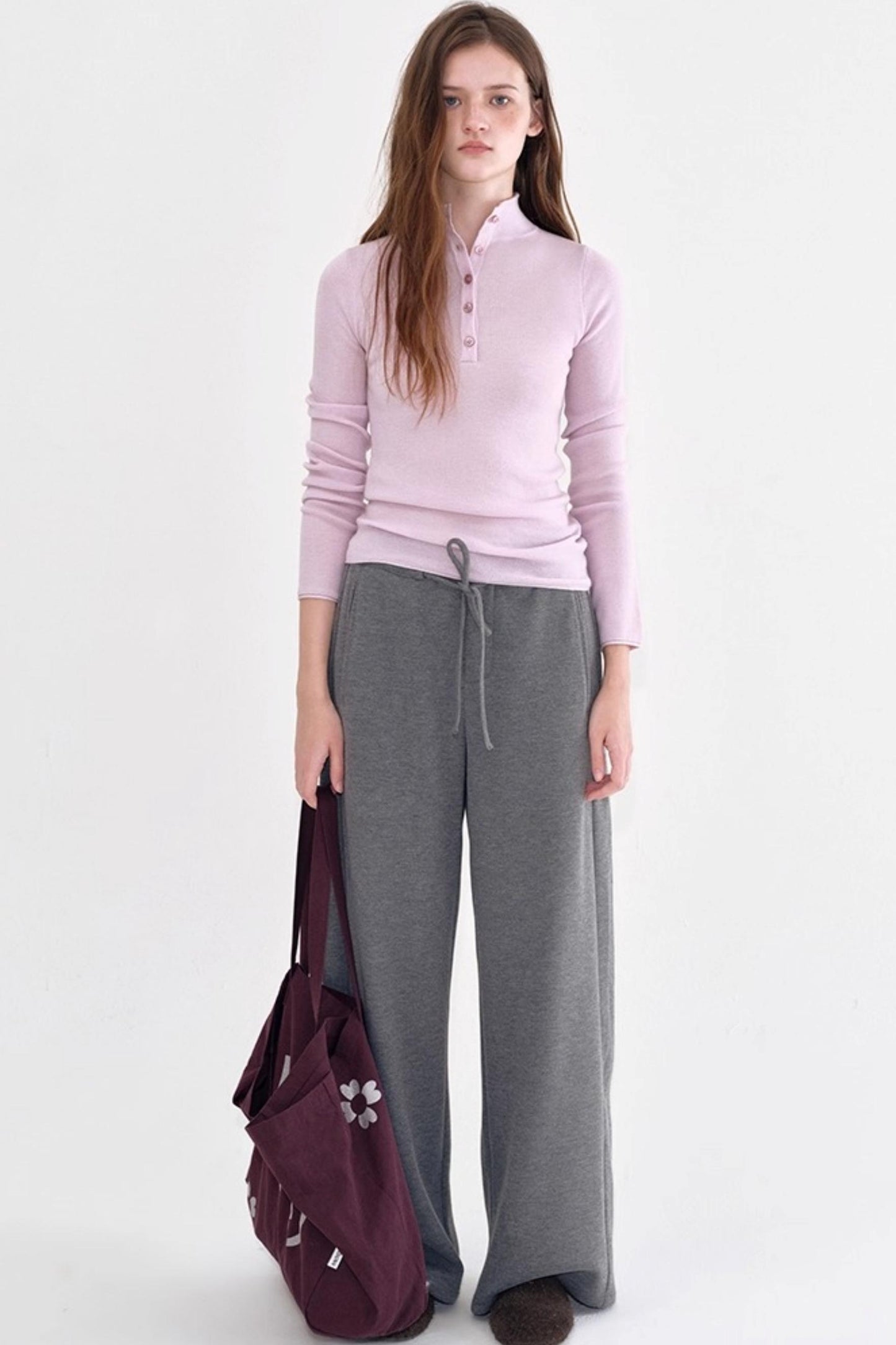 Air-Feel Wool Collar Base Shirt Set-Up