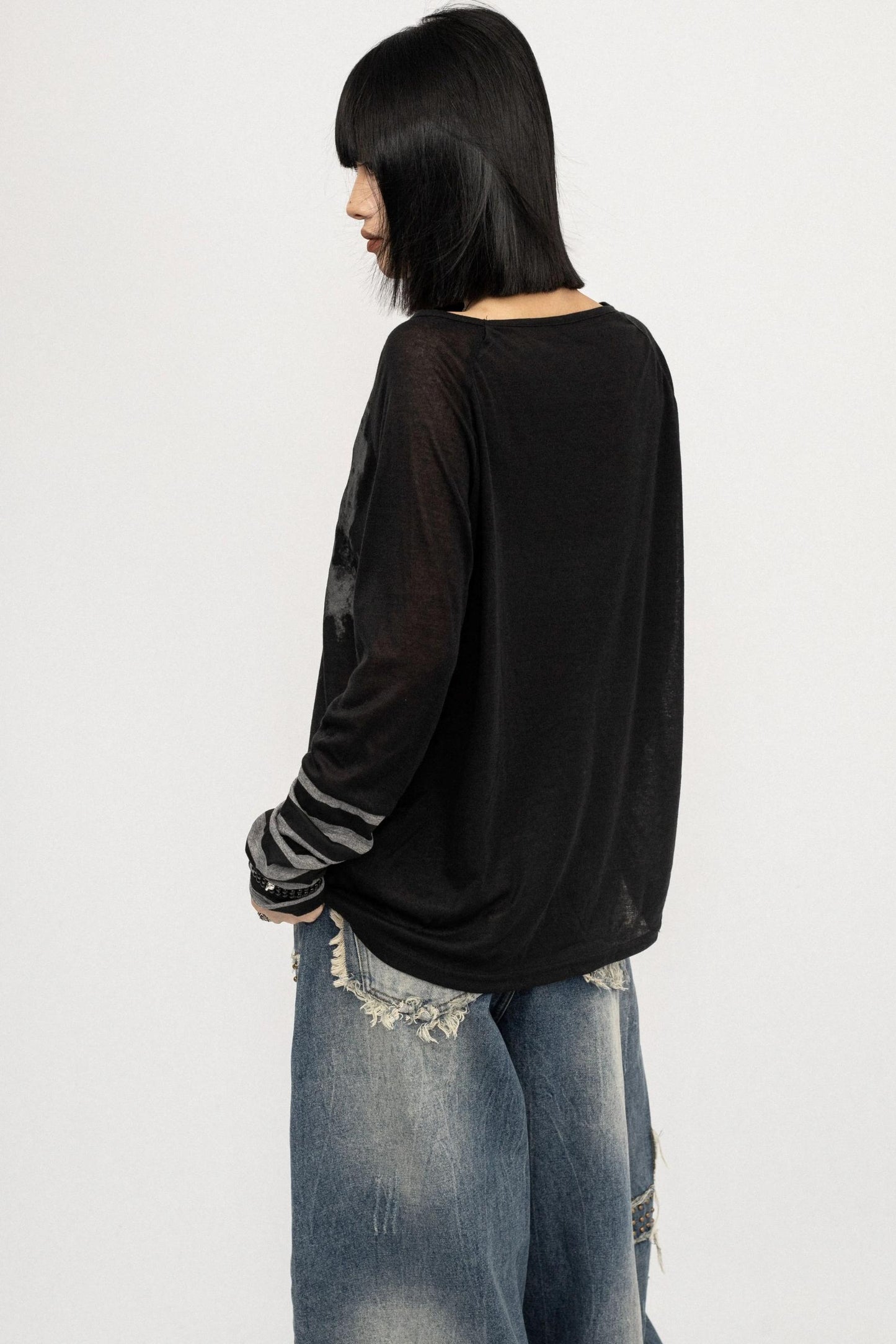 Sweet Spice Girl Off-the-Shoulder Black Top