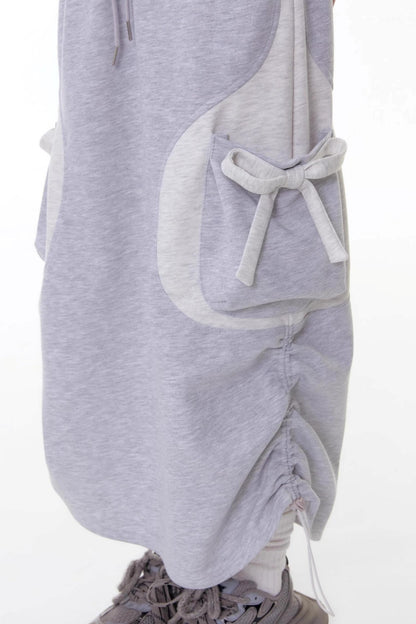 Autumn Design High Waist Skirt