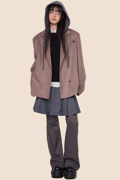 American Vintage Hooded Blazer