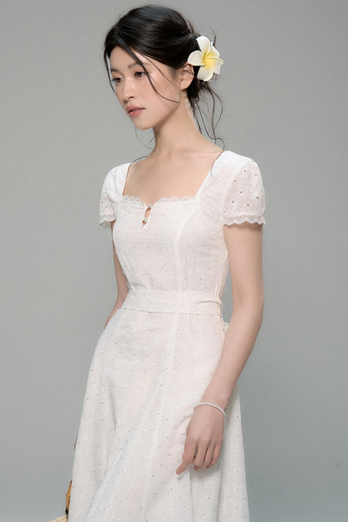 Elegance White Dress