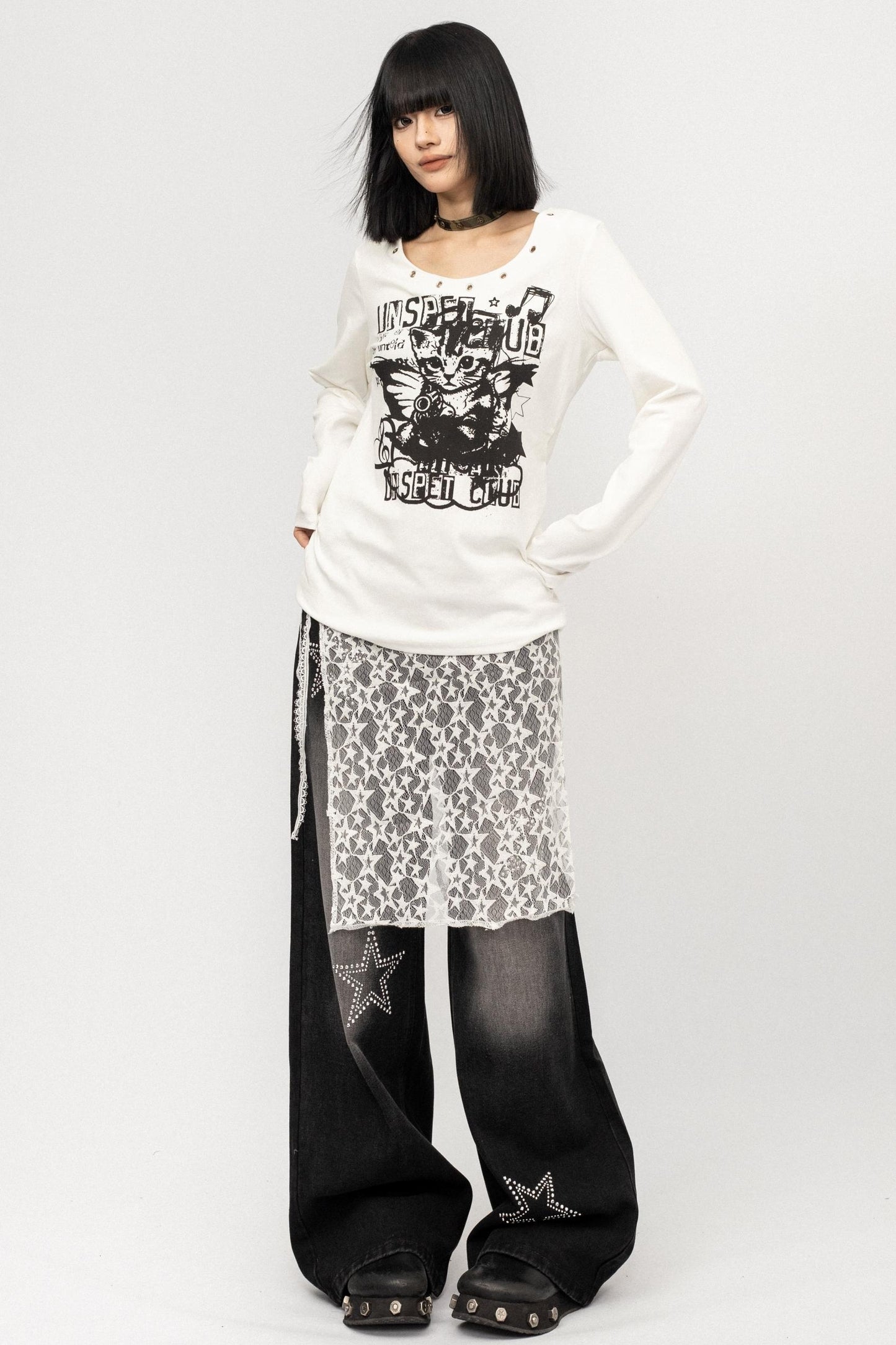 Autumn Lace Slimming Pants