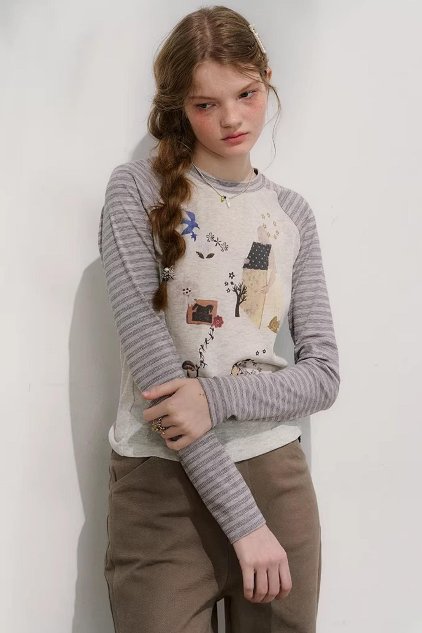 Sunday Party Striped Sweater