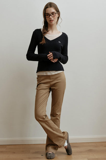 Slimming Bootcut Jeans Pants