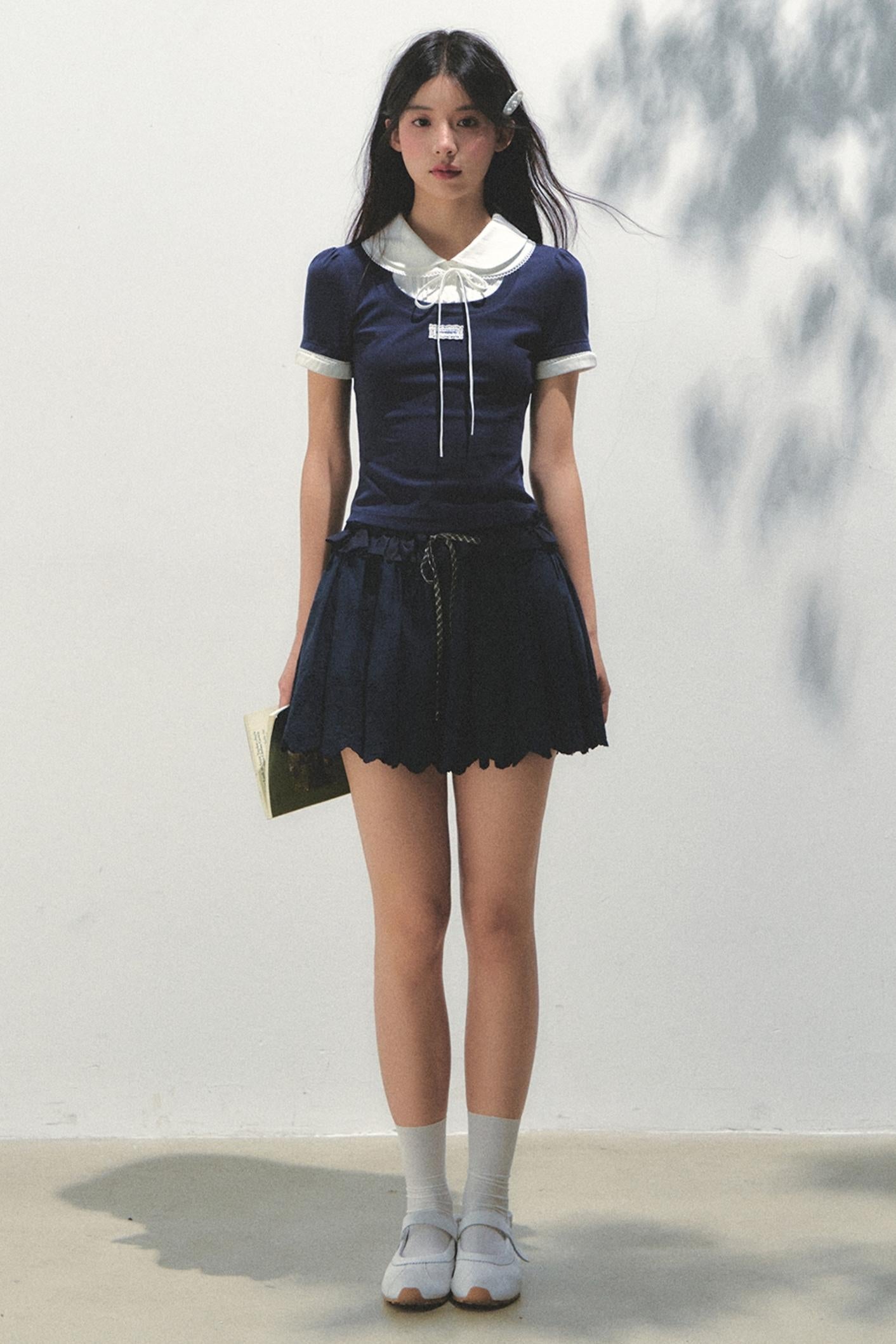 College Chic Knit Tee