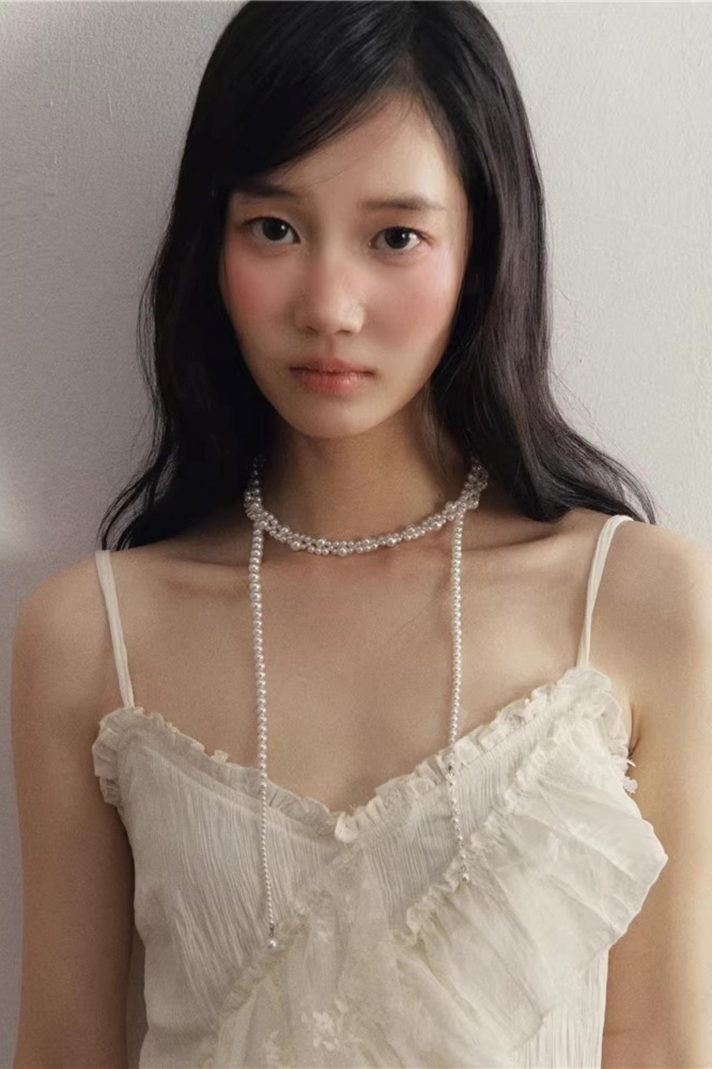 White Pearl Multi-Layer Necklace