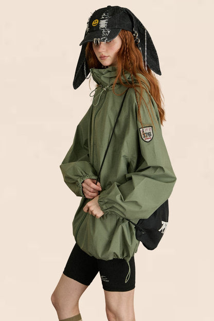 Retro Outdoor Waterproof Cargo Jacket