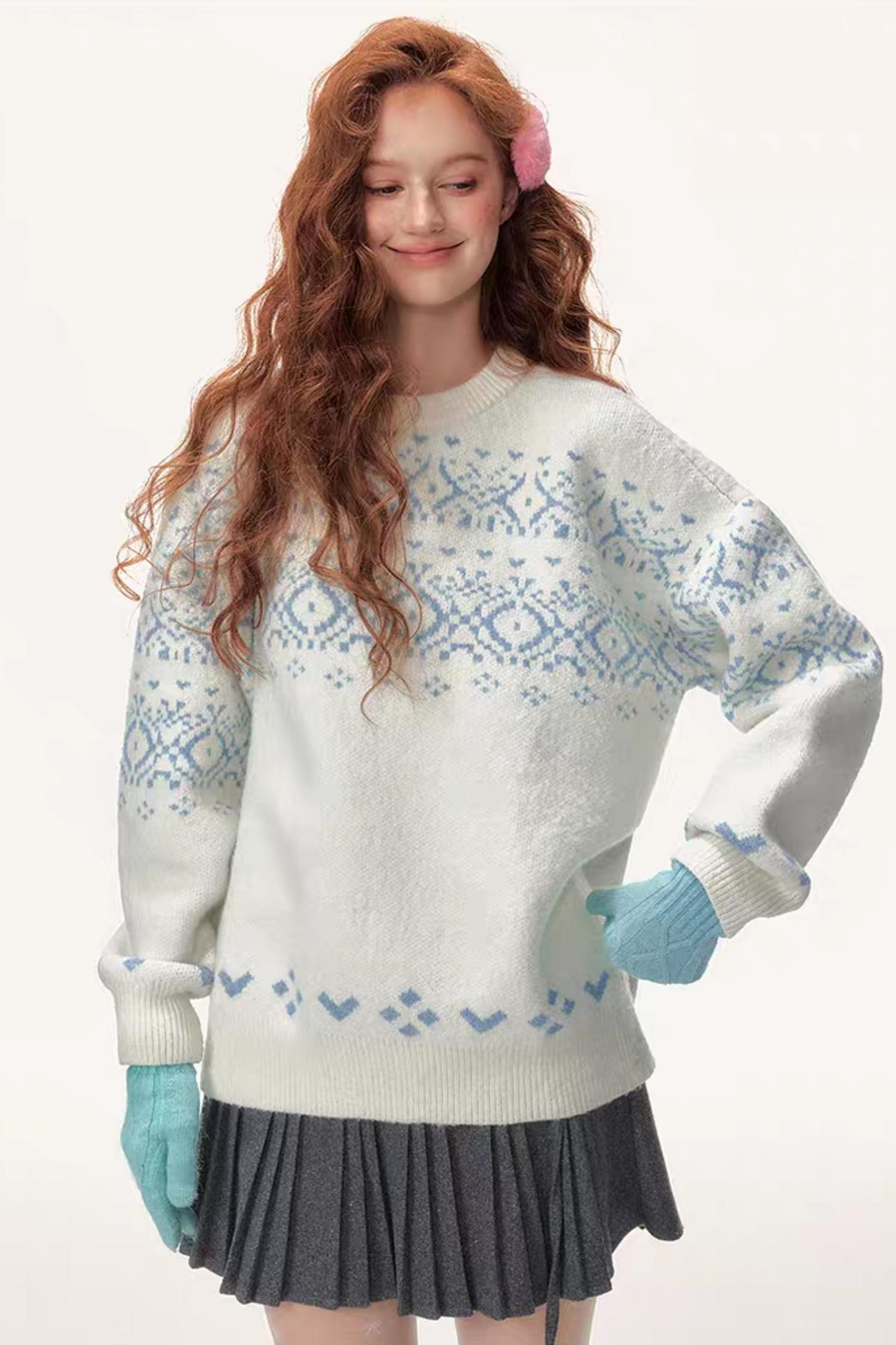 Lazy Wind Vintage Sweater Top