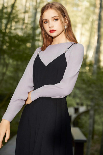 Chinese Temperament Midi Dress