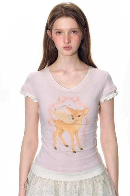 Sweet Summer V-Neck T-Shirt