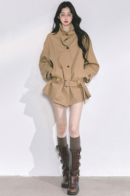 French Style Windbreaker Jacket