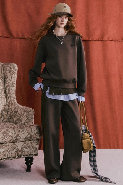 Retro Color-Blocked Baseball Cap