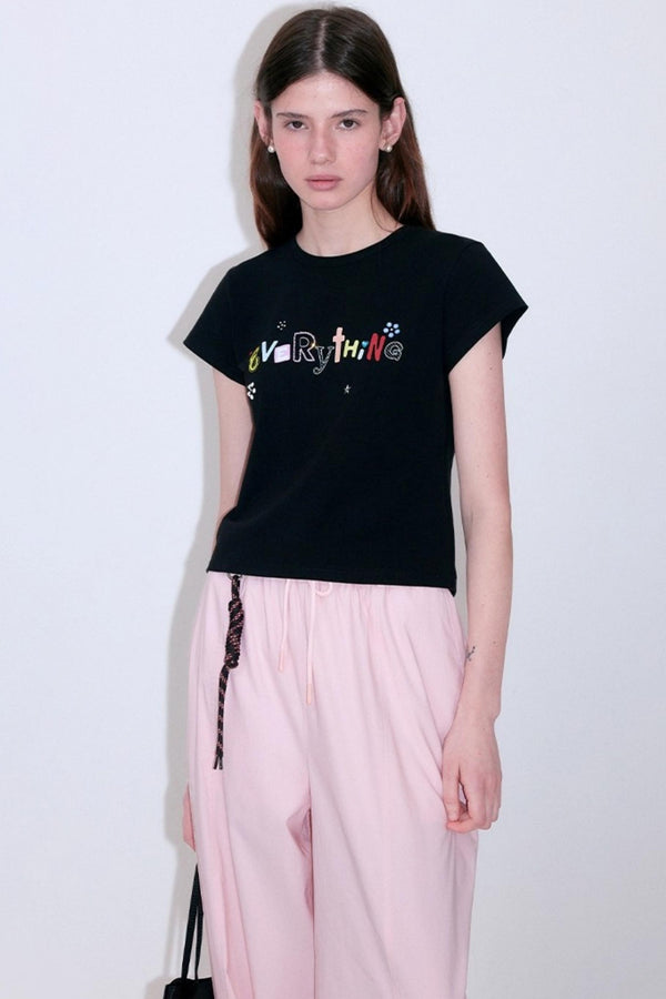 Summer Diamond Monogram T-Shirt