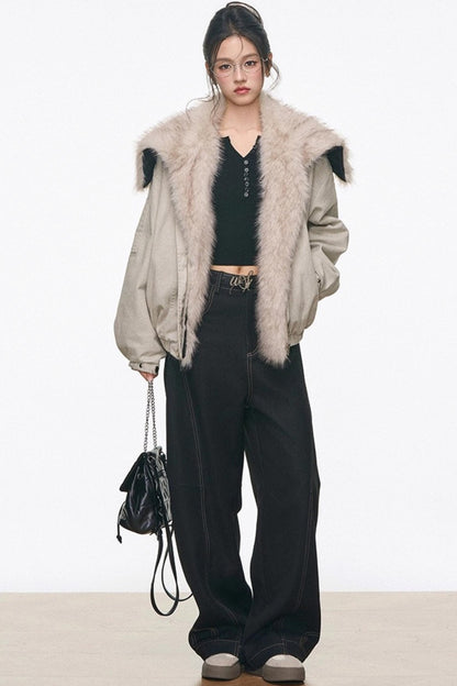 Wool Cargo Scimitar Pants Jacket Set-Up