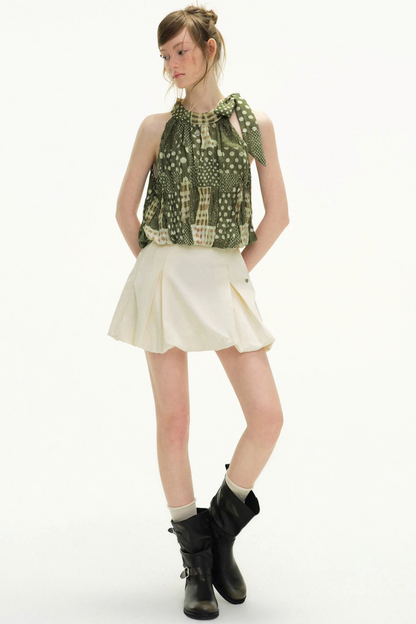 Modern Colorful A-Line Skirt