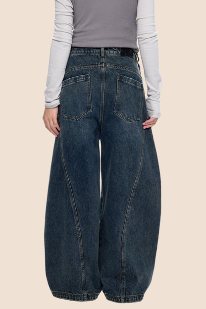 Summer Wide-Leg Jeans Pants