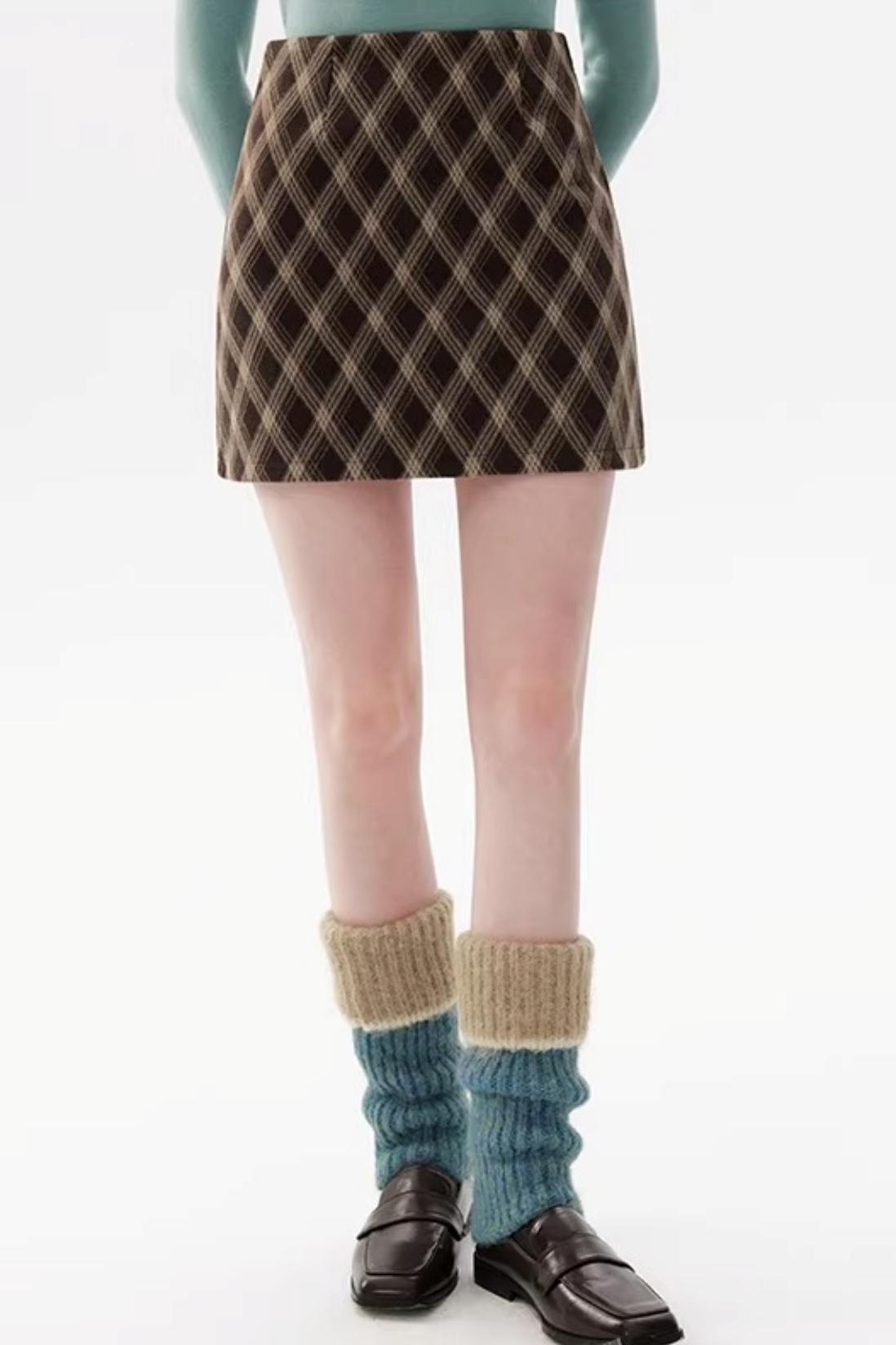 Color-Block Wool Socks