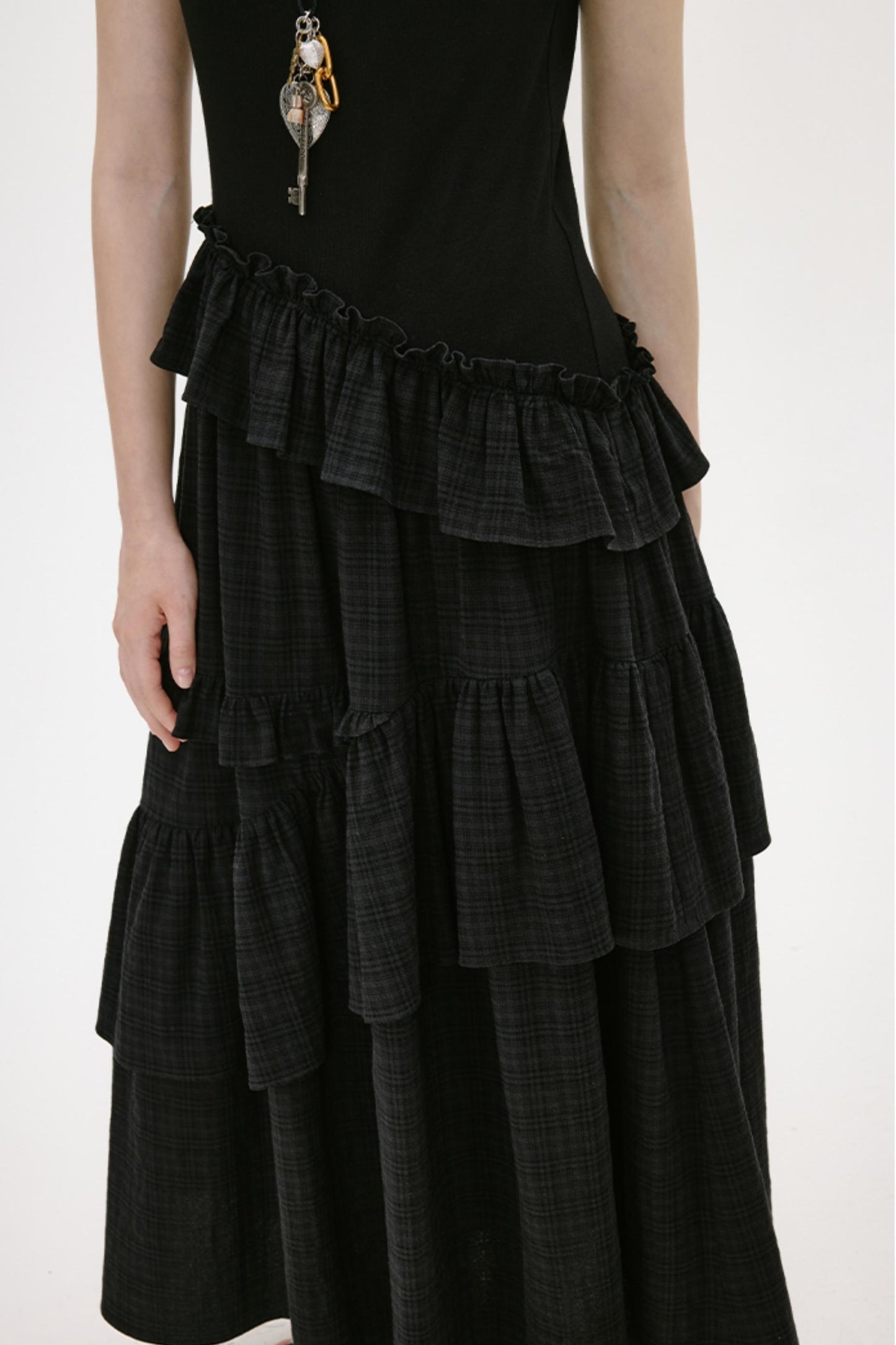 Vintage Patchwork Maxi Dress