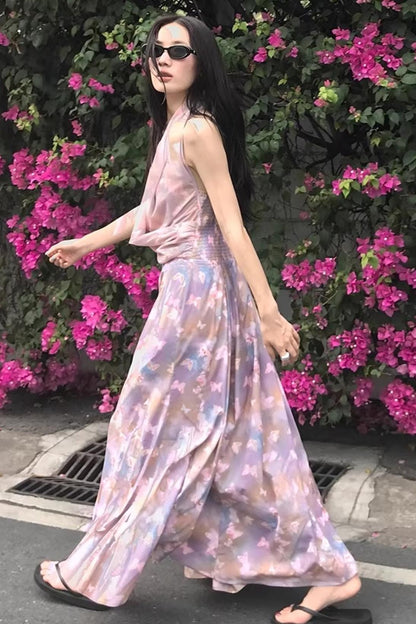 Butterfly Shadow Layered Dress