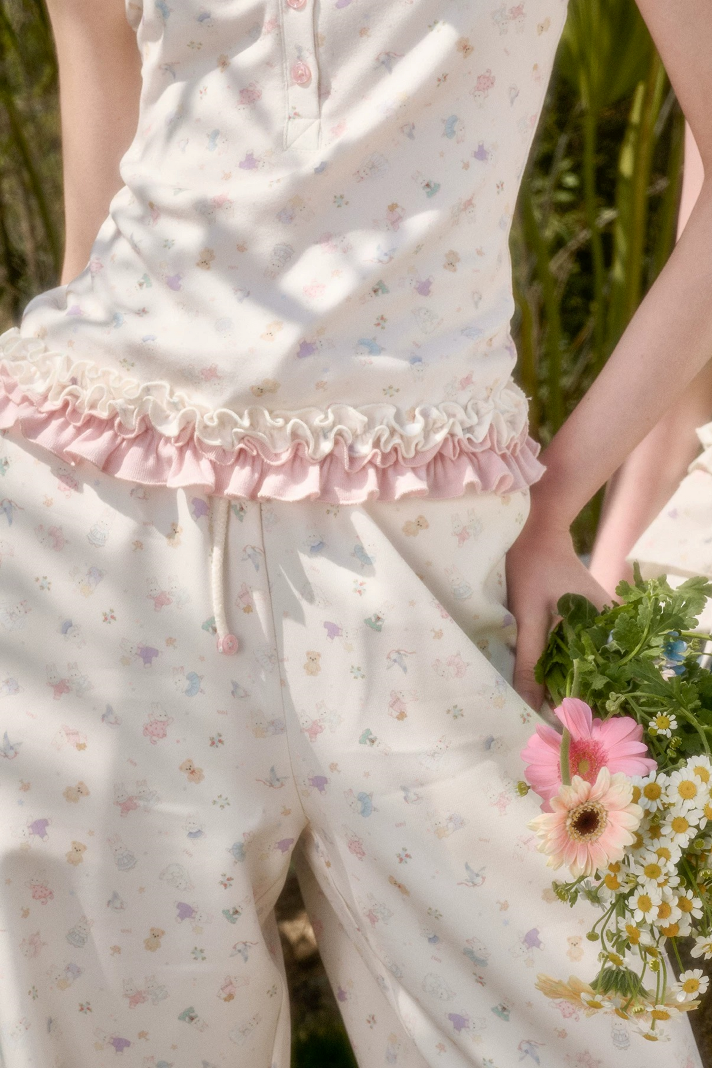 Pantalones anchos Little Rabbit