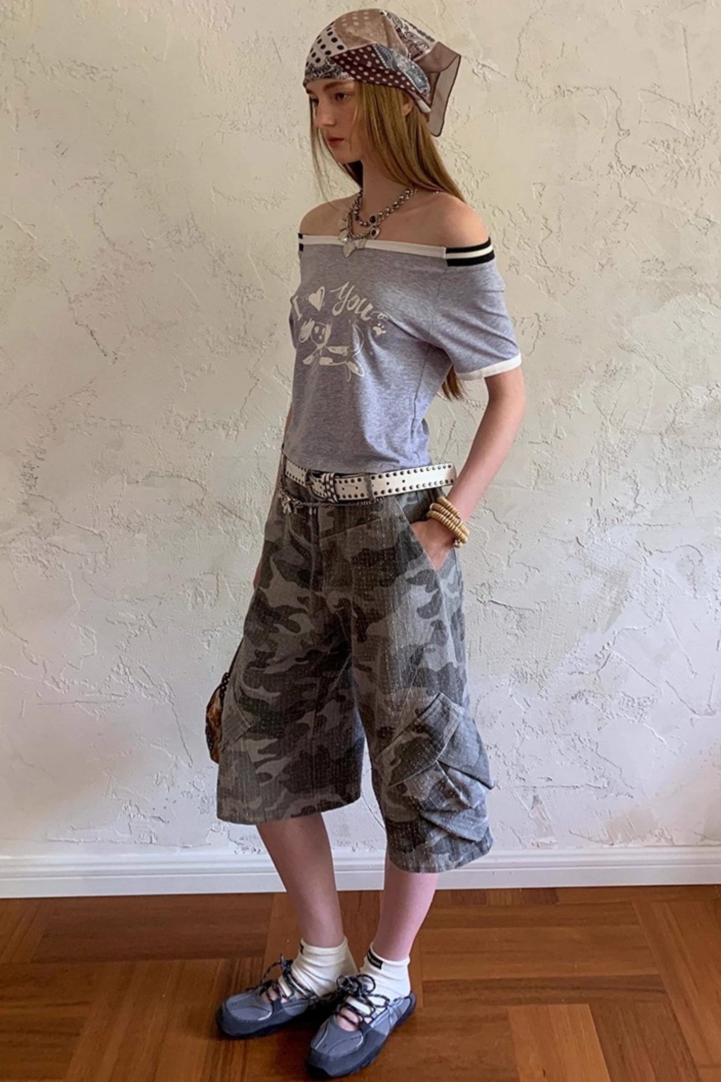 Retro Summer Cropped Pants