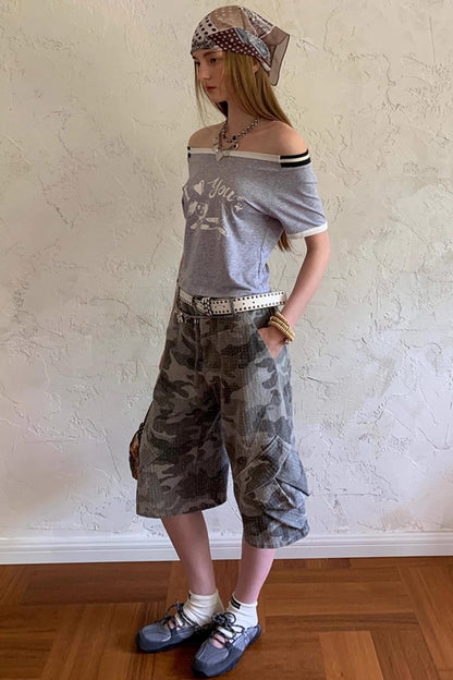 Retro Summer Cropped Pants