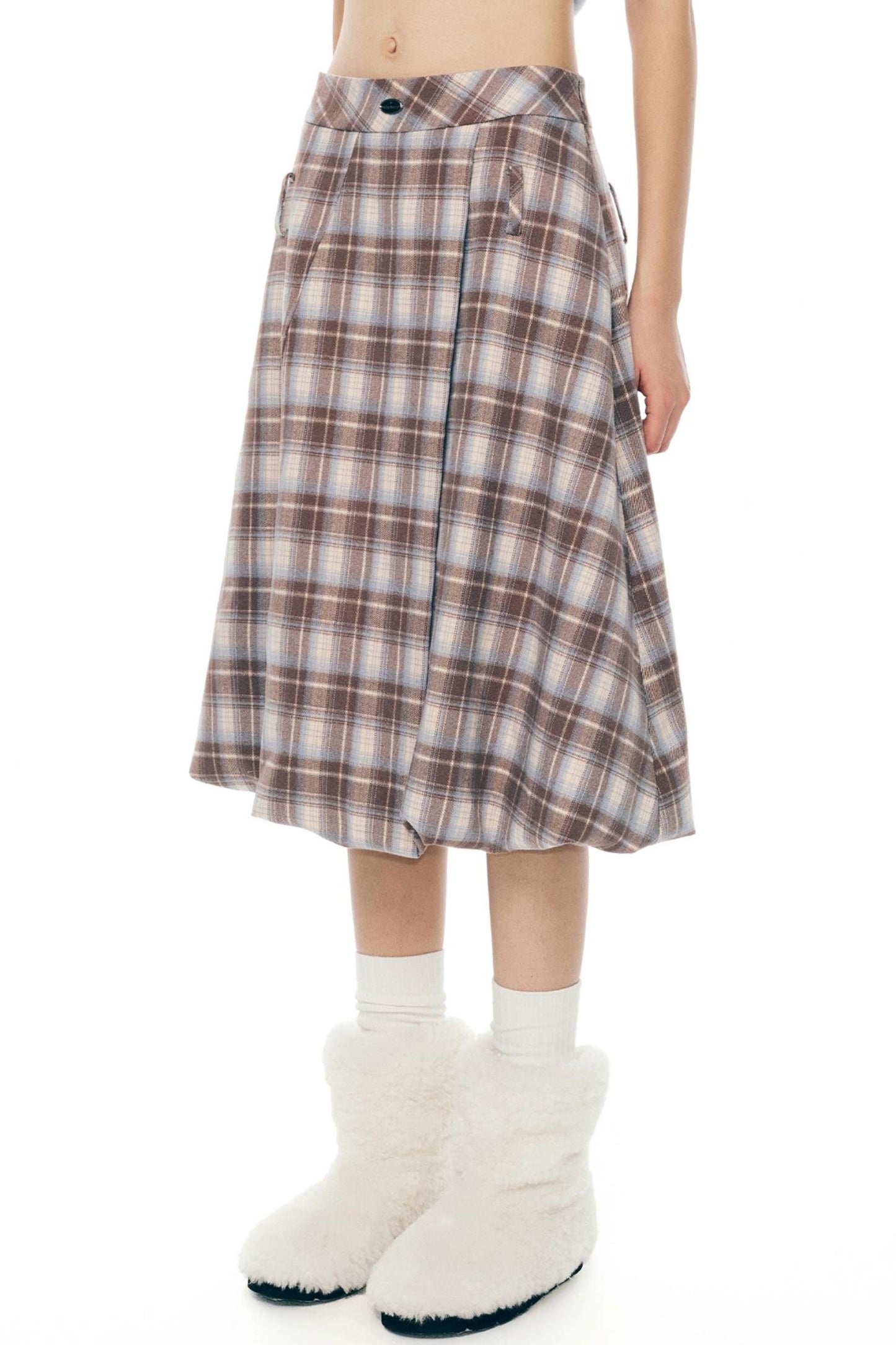 Bouquet Weaving Floral Skirt