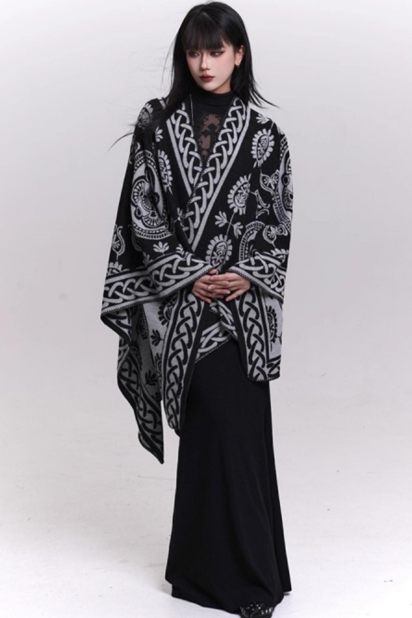 Ghost Girl Cape Shawl