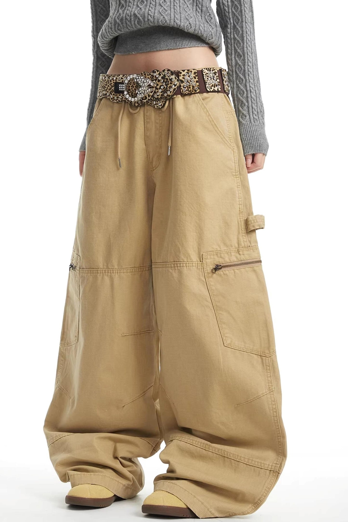 American Retro Multi-Pocket Cargo Pants