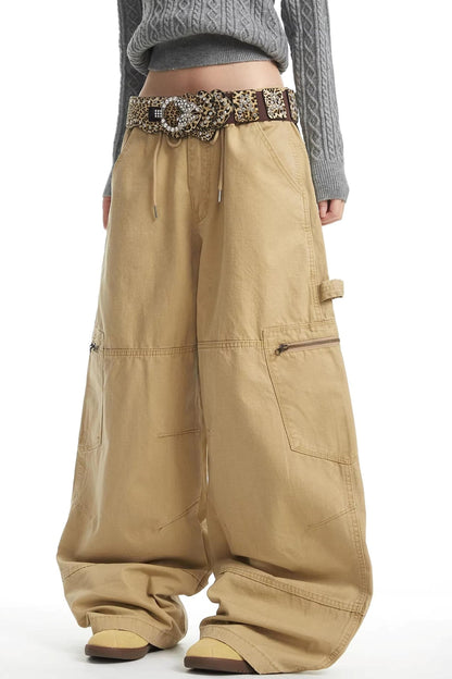 American Retro Multi-Pocket Cargo Pants