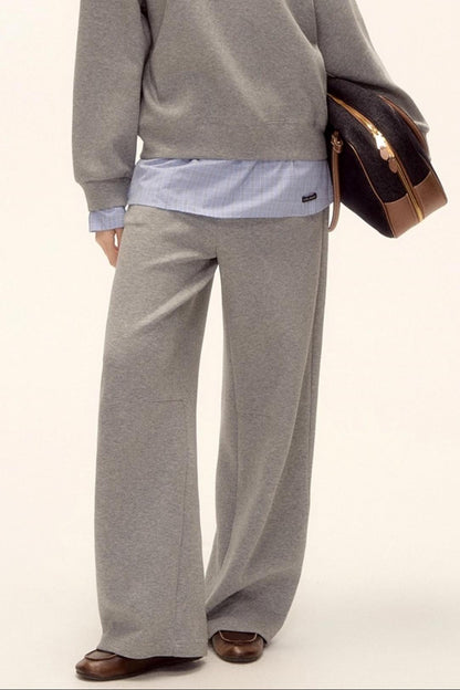 Plaid Patchwork Knit Sweater Set-Up