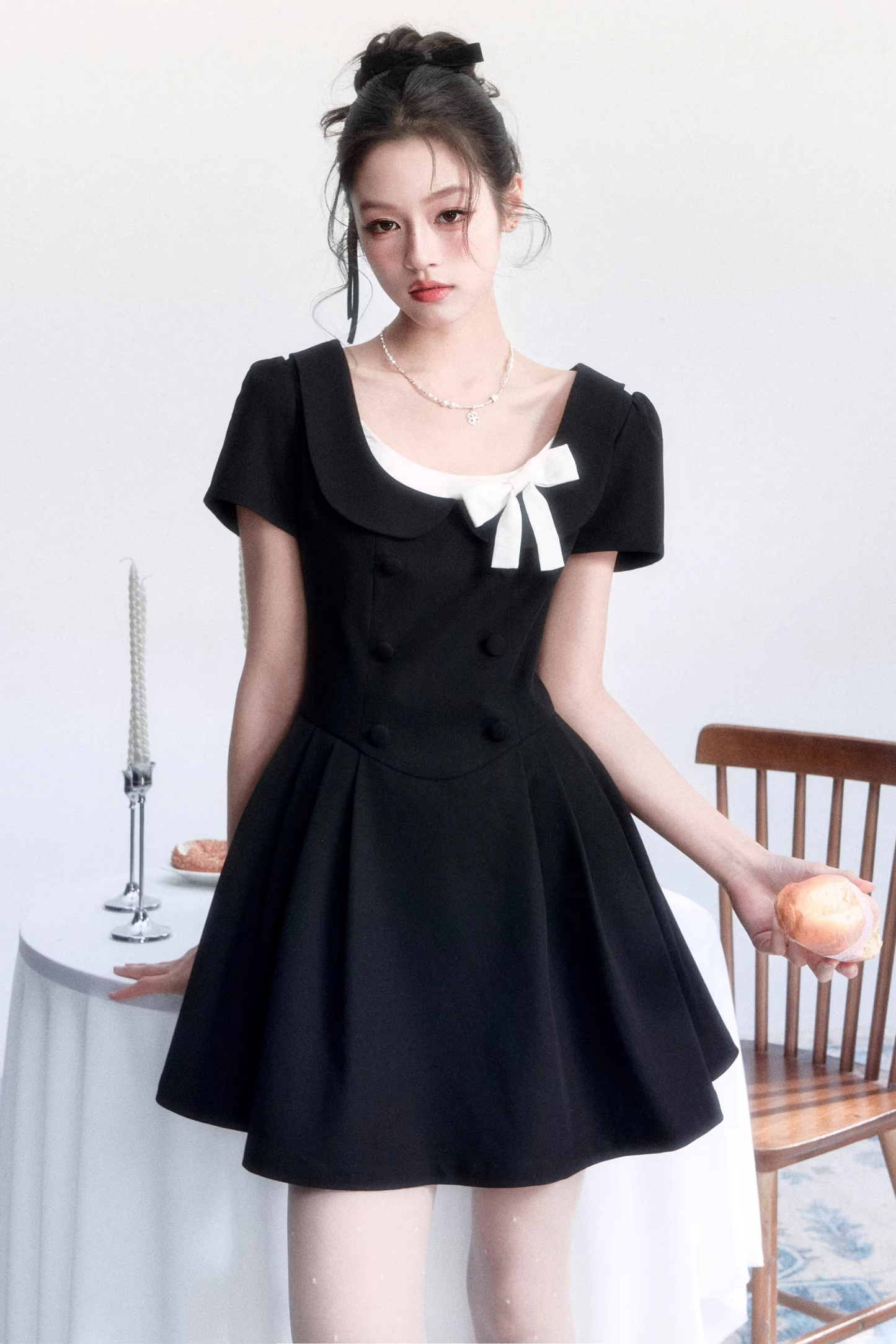 Hepburn Vintage Little Black Dress