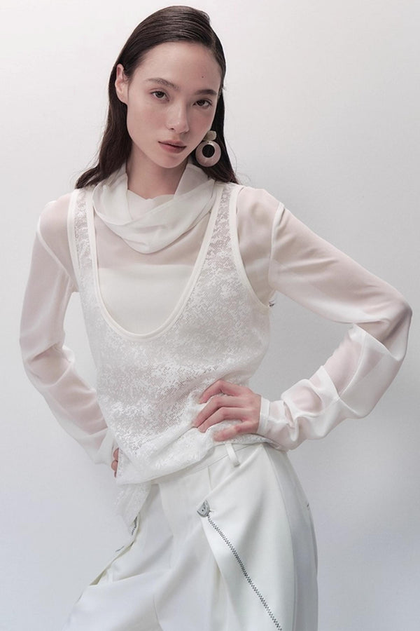 Yuan Sunscreen Chiffon Smock