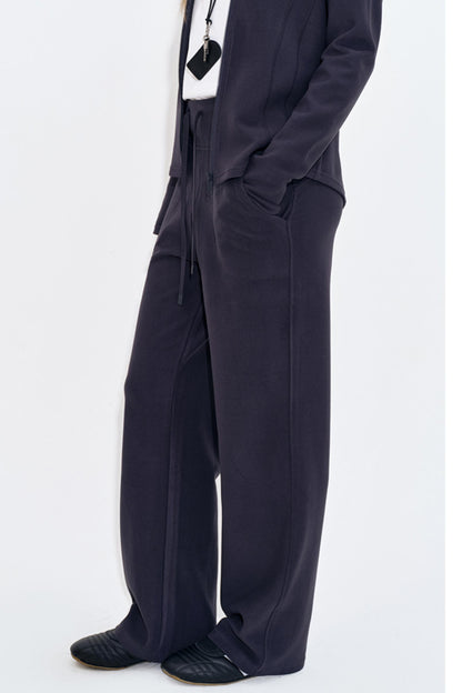 Urban Modern Sporty Cardigan Suit & Pants Set-Up