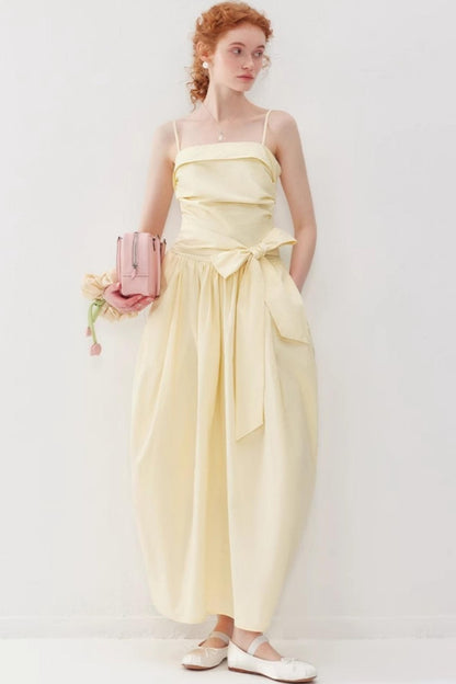 Tie-Waist Sheath Dress