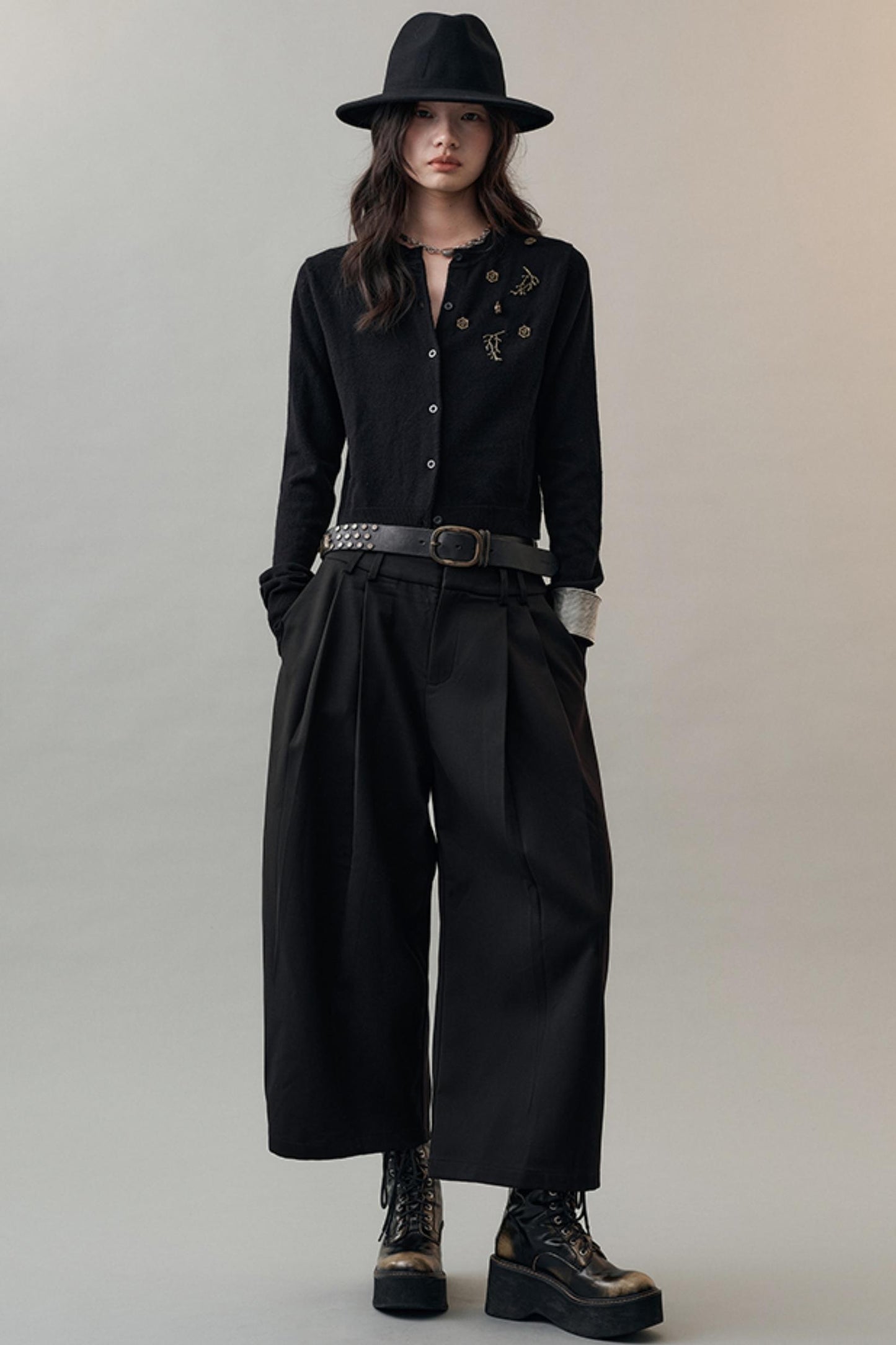 Yuan Tencel Elastic-Waisted Pants