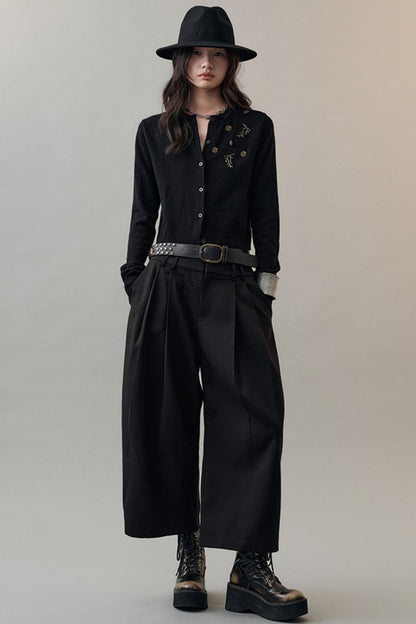 Yuan Tencel Elastic-Waisted Pants