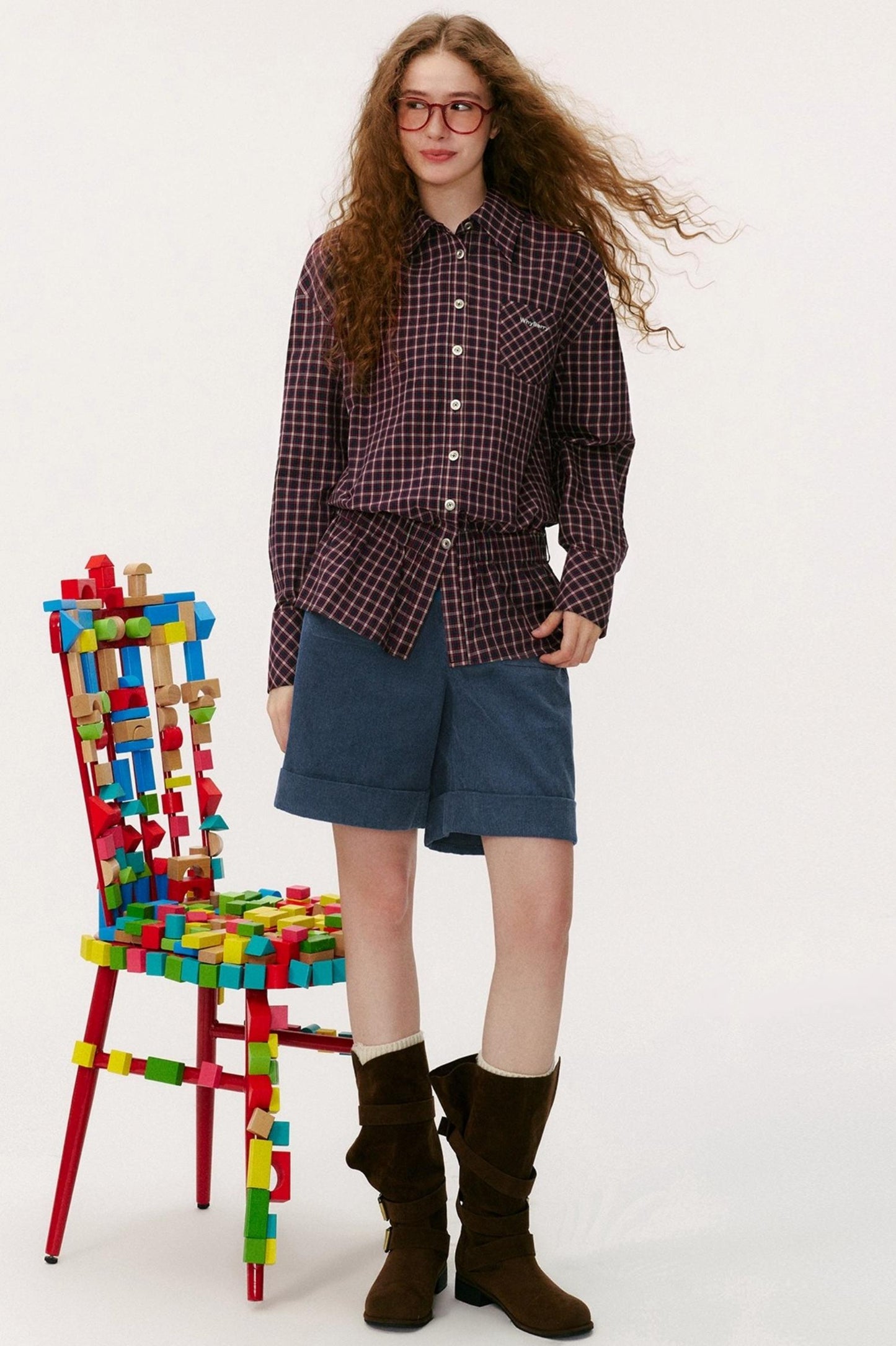 Elasticated Waist Cotton Shirt