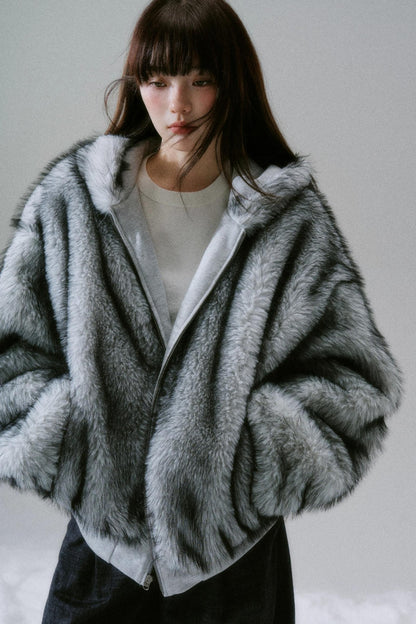 Casual Plush Reversible Jacket