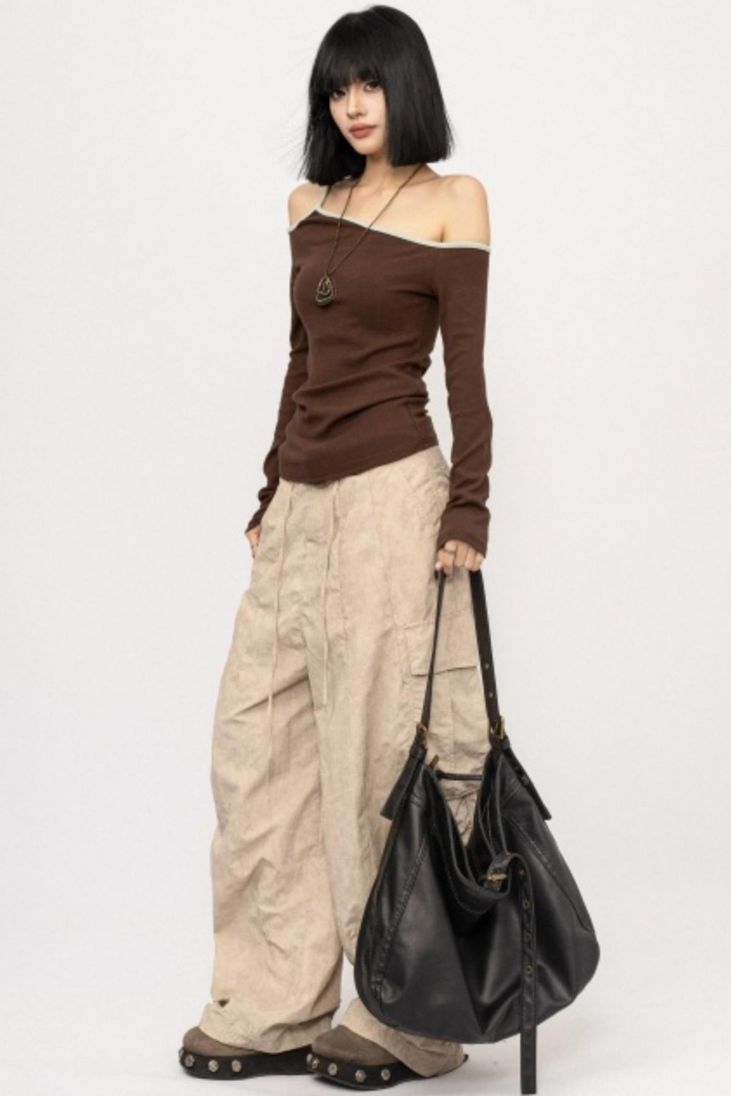 Spicy Asymmetrical Off-Shoulder Top