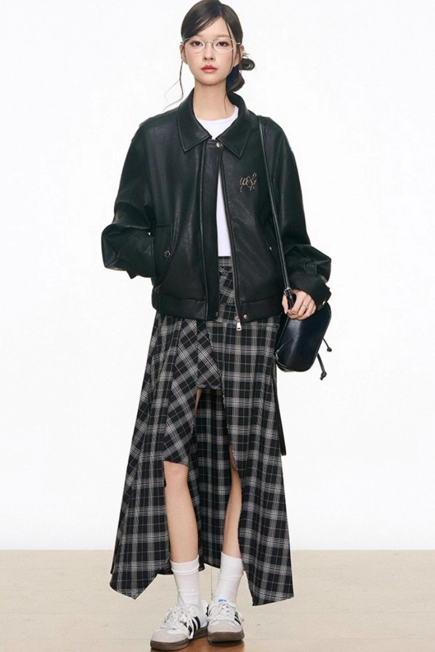 Black Leather Jacket Set-Up