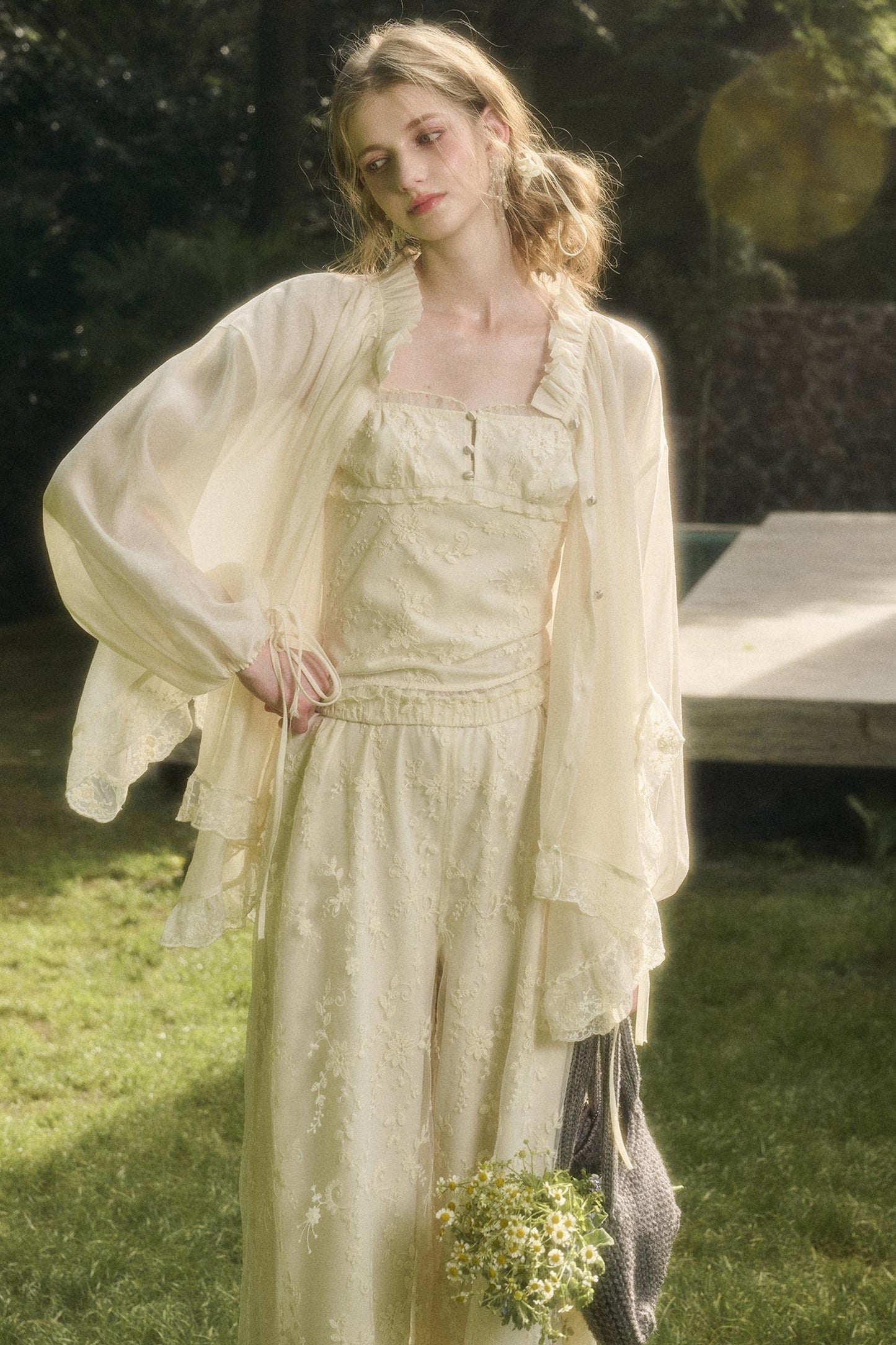 Galaxy Lace Shirt Jacket