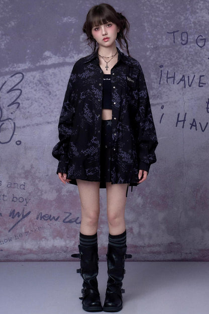 Youthful Spirit Printed Shirt