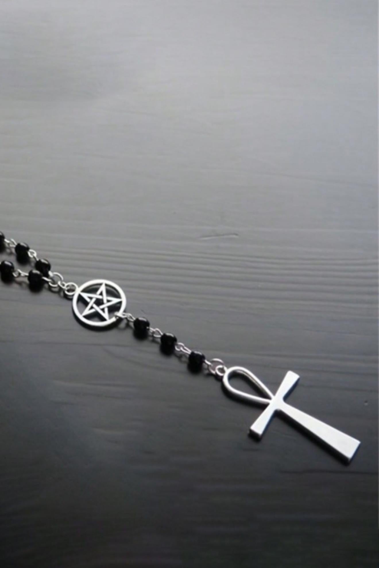 Ghost Girl, Dark Dark, Gothic Cross Necklace, Female Decoration, Clavicle Chain, Halloween Accessories, Outfits, Subcultures